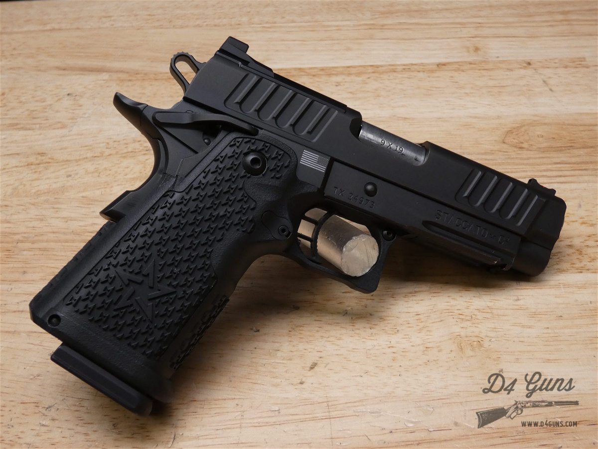 Staccato C2 Duo Carry - 9mm - 2011 - Bull BBL - Optics Ready - Holster - -img-7