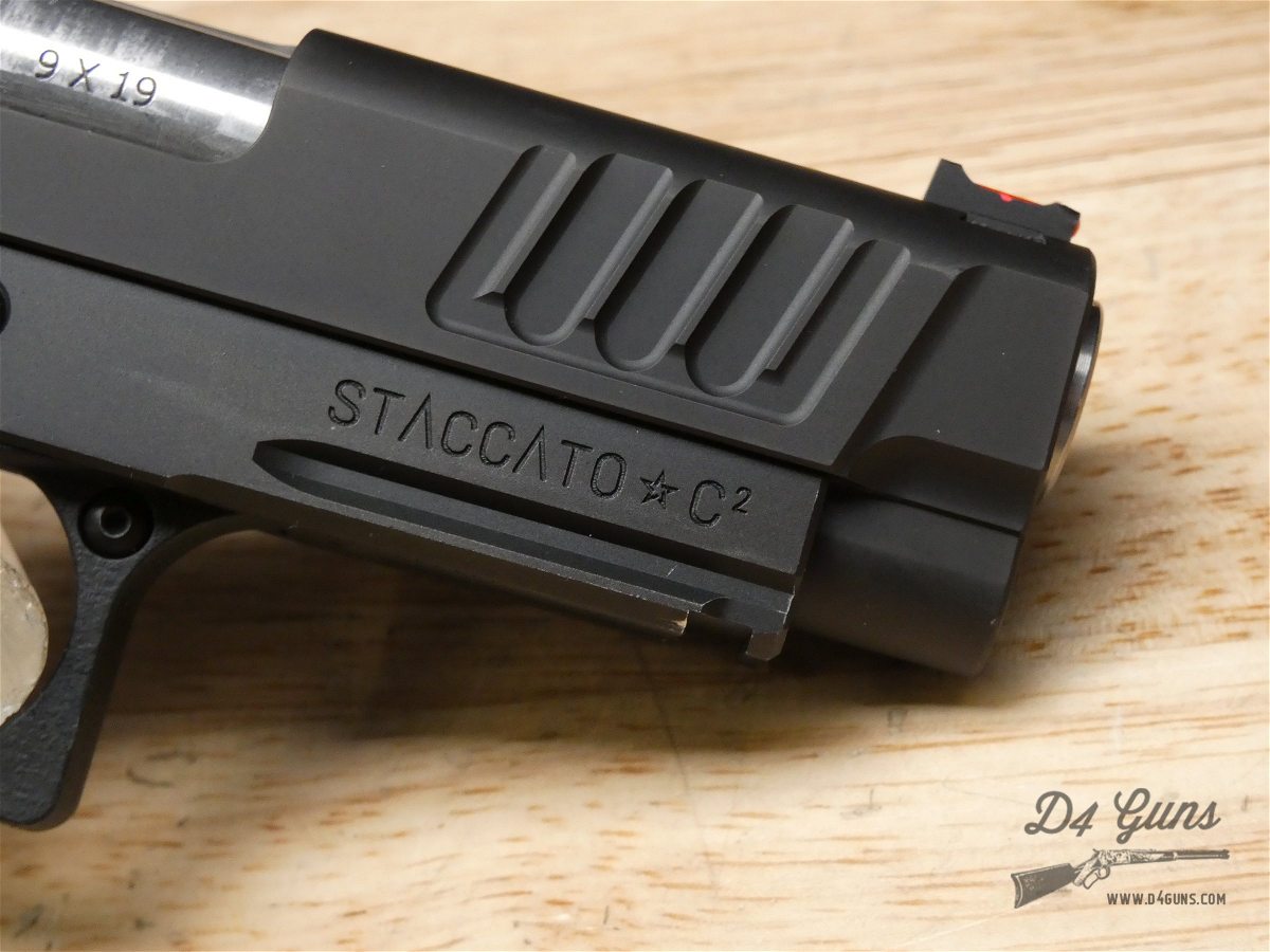 Staccato C2 Duo Carry - 9mm - 2011 - Bull BBL - Optics Ready - Holster - -img-11