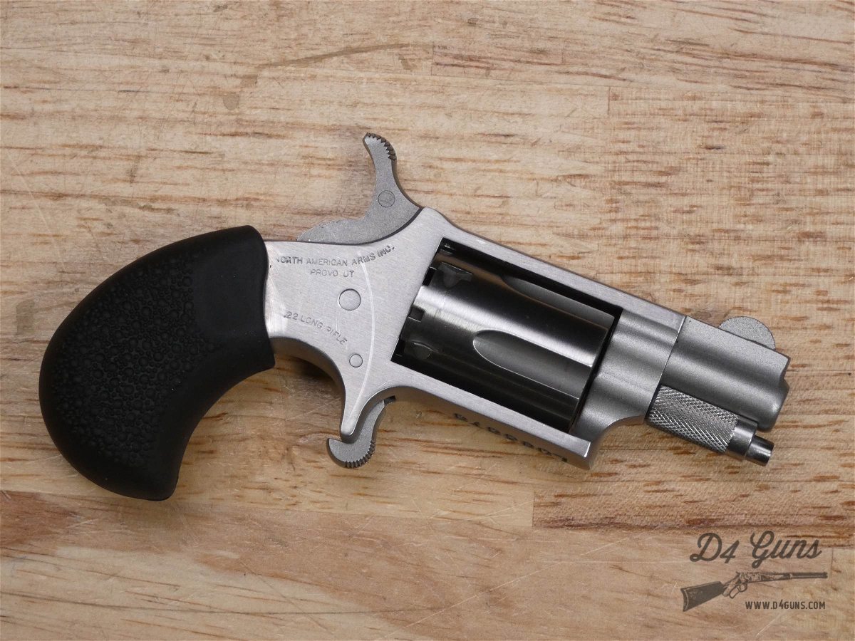 North American Arms Mini Revolver- .22 LR - NAA - Mouse Gun- w/ Holster-img-6