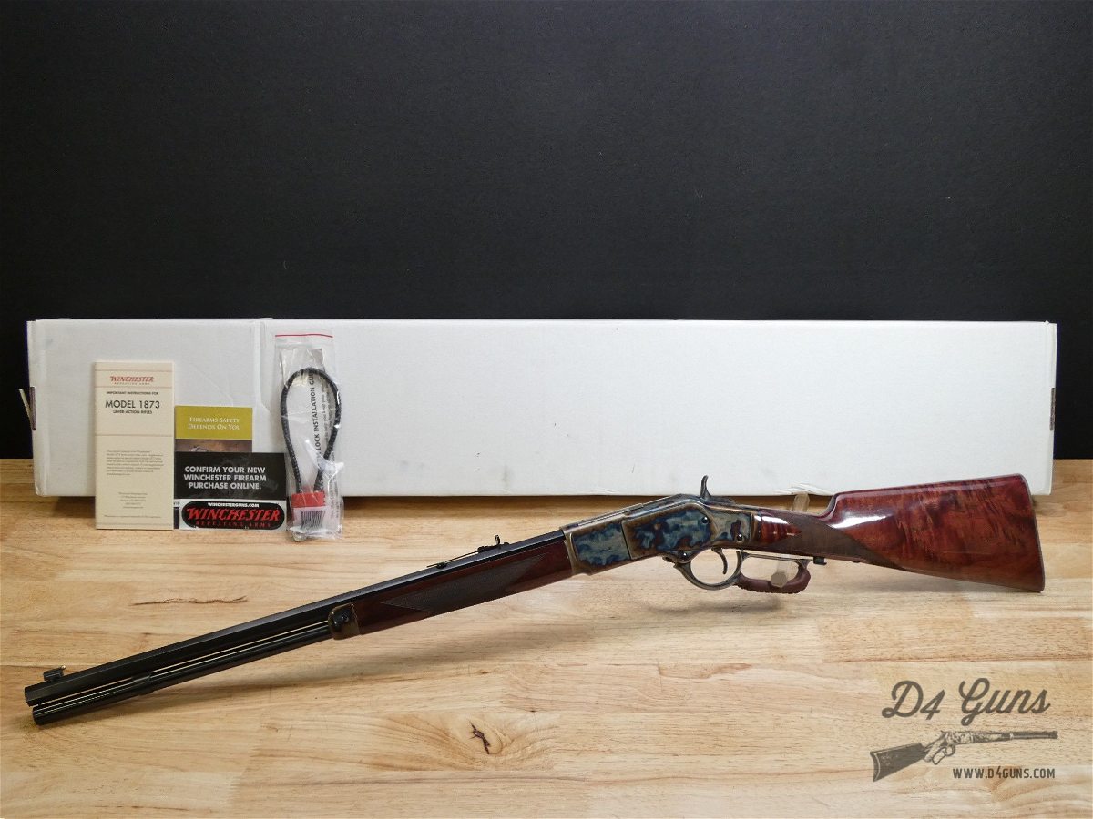 Navy Arms Winchester Model 1873 - .45 Colt - 73 - Japan - W/Box - Case Hard-img-1
