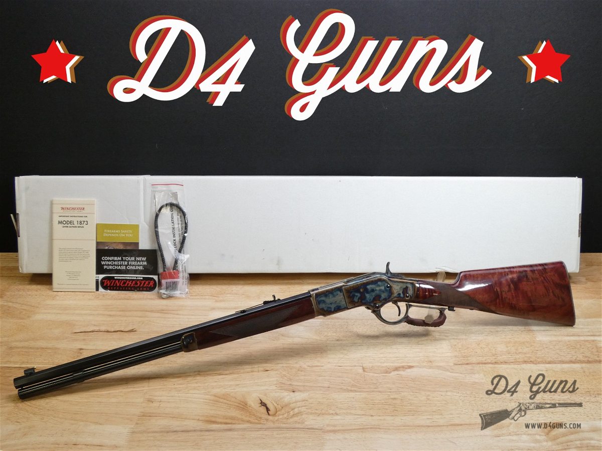 Navy Arms Winchester Model 1873 - .45 Colt - 73 - Japan - W/Box - Case Hard-img-0