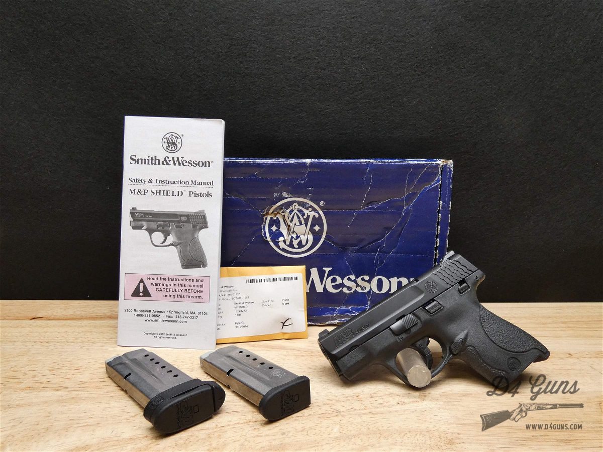 Smith & Wesson M&P9 Shield TLCI - 9mm - S&W - M&P-9 - w/ OG Box & 2 Mags -img-1