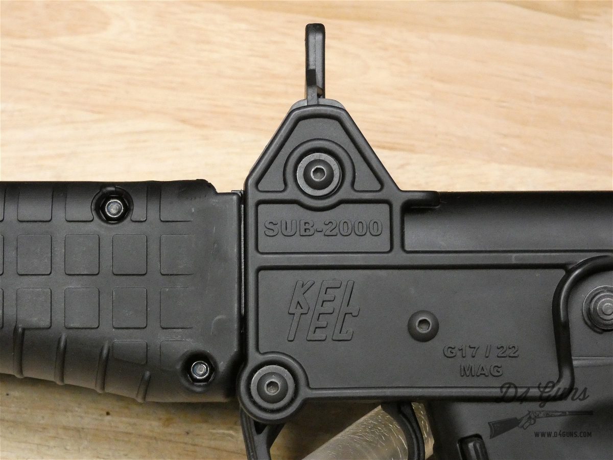Kel-Tec Sub-2000 - 9mm - Keltec Sub 2K - Folding  - G17/22 Magwell - Gen 2-img-5