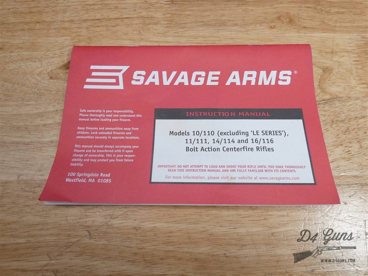 Savage Model 110 Classic - .308 Win - w/ Mag & Adjustable Stock - XLNT!-img-39