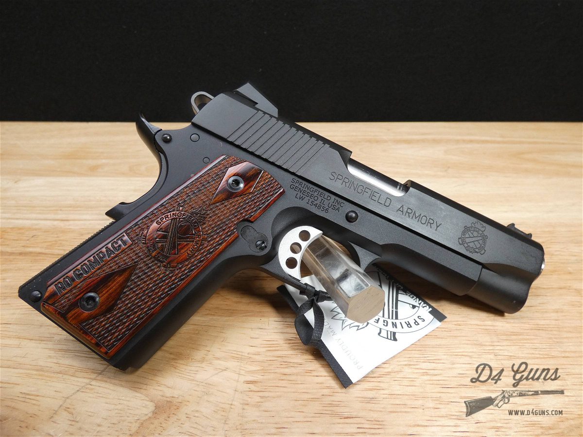 Springfield 1911 LW Compact RO - .45 ACP - Case + 6 Mags - Range Officer-img-17