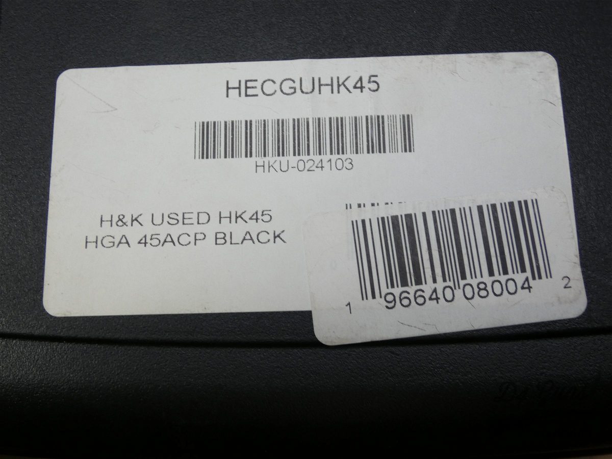 Heckler & Koch HK45 V1 - .45 ACP - w/ 3 Mags - HK - H&K 45 - OG Case & More-img-47