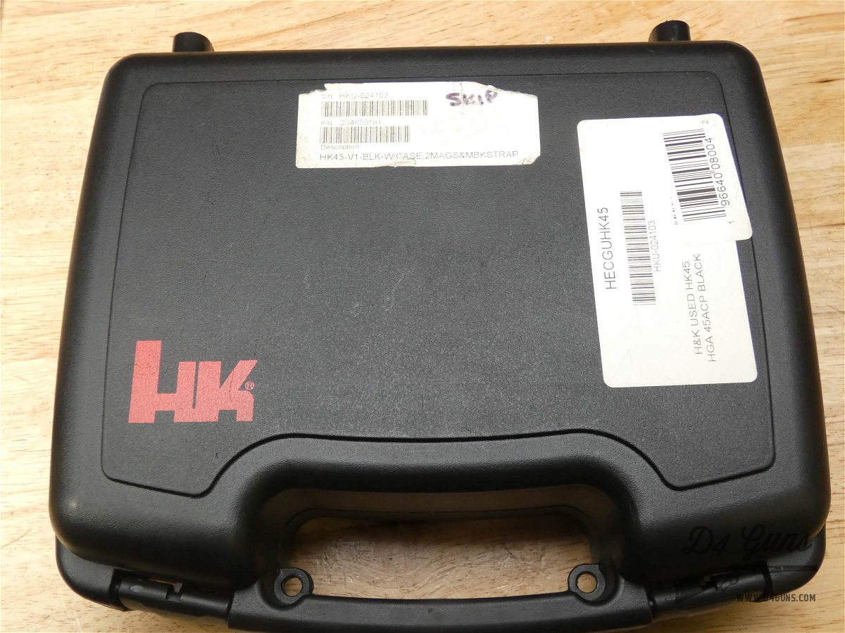Heckler & Koch HK45 V1 - .45 ACP - w/ 3 Mags - HK - H&K 45 - OG Case & More-img-49
