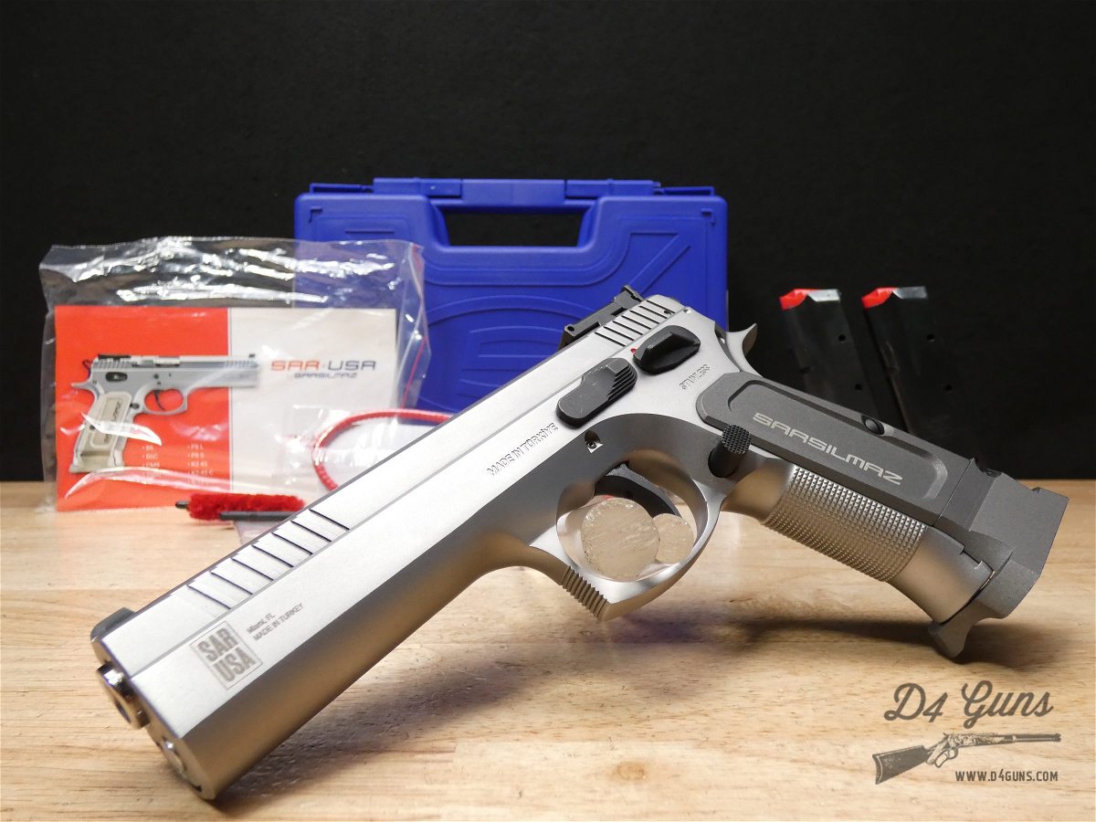 Sarsilmaz K-12 Sport Stainless - 9mm - XLNT Condition - K12 - SAR USA ...