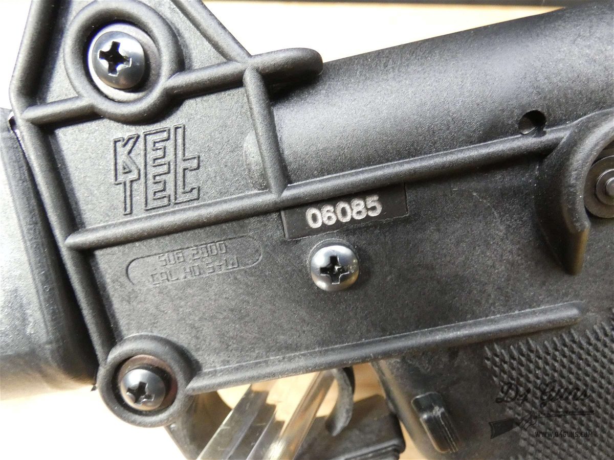 Kel-Tec Sub-2000 - .40 S&W - KelTec Sub2000 - Glock Mags - Folding Gen 1-img-26