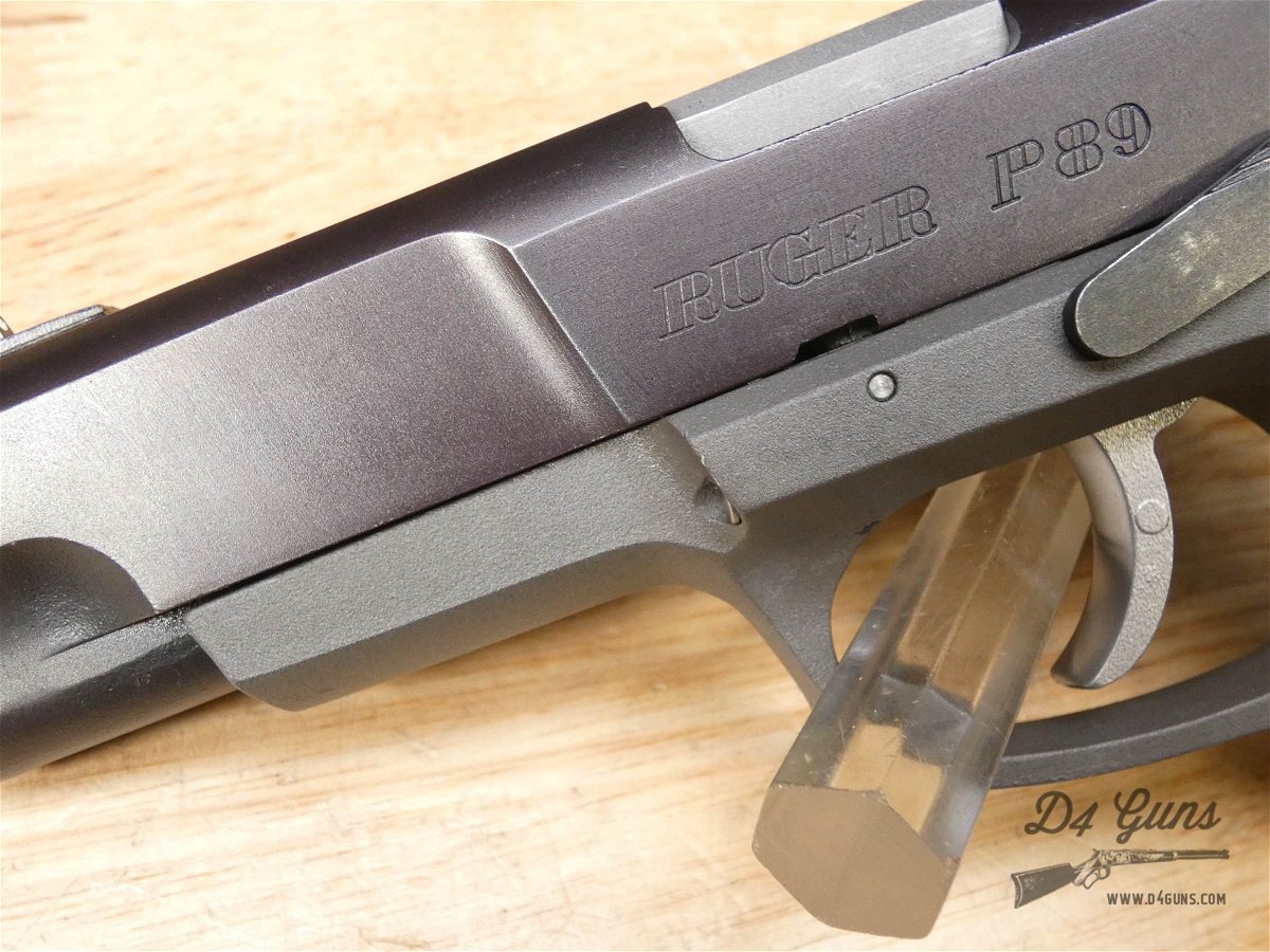 Ruger P89 - 9mm - W/ 2 Mags & Case - MFG 2000 - P Series - DA/SA-img-4