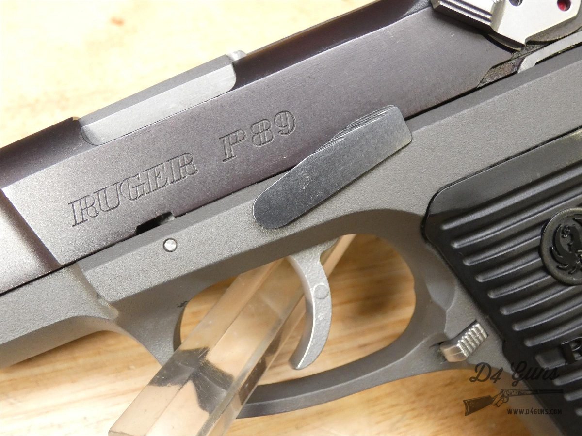 Ruger P89 - 9mm - W/ 2 Mags & Case - MFG 2000 - P Series - DA/SA-img-5