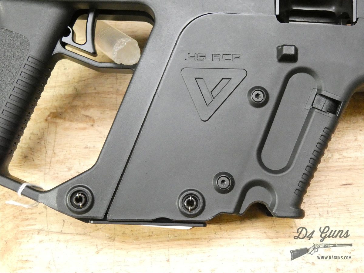 Kriss Vector CRB - .45 ACP - PCC - Faux Suppressor - 3 Glock Mags & Manual-img-17