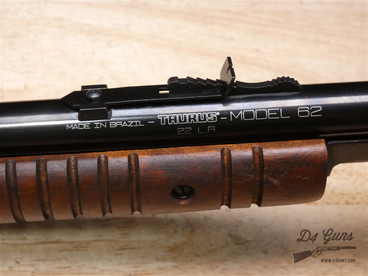 Taurus Model 62 Carbine - .22 LR - XLNT Pump Action - Winchester Clone-img-30