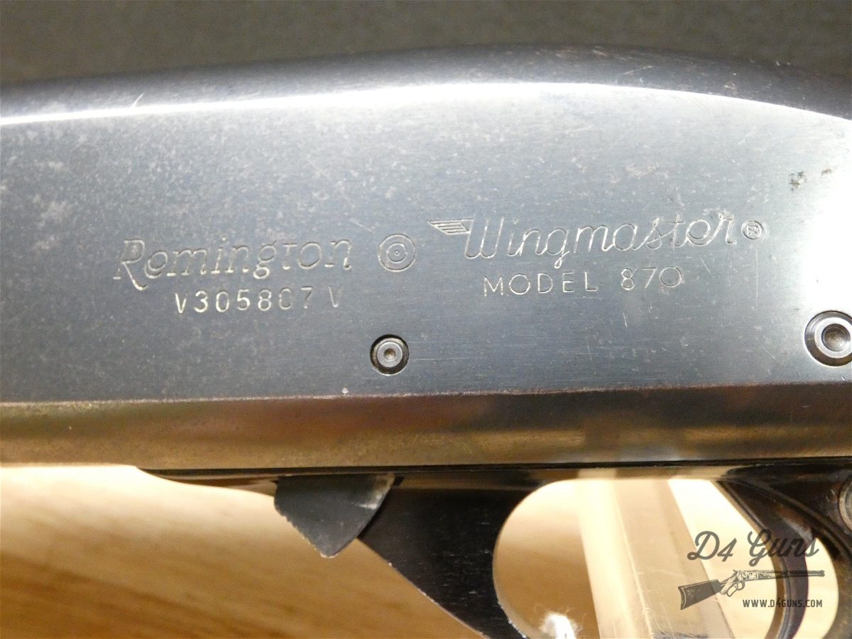Remington 870 Wingmaster - 12 Gauge - Full Choke - MFG 1979 -img-36
