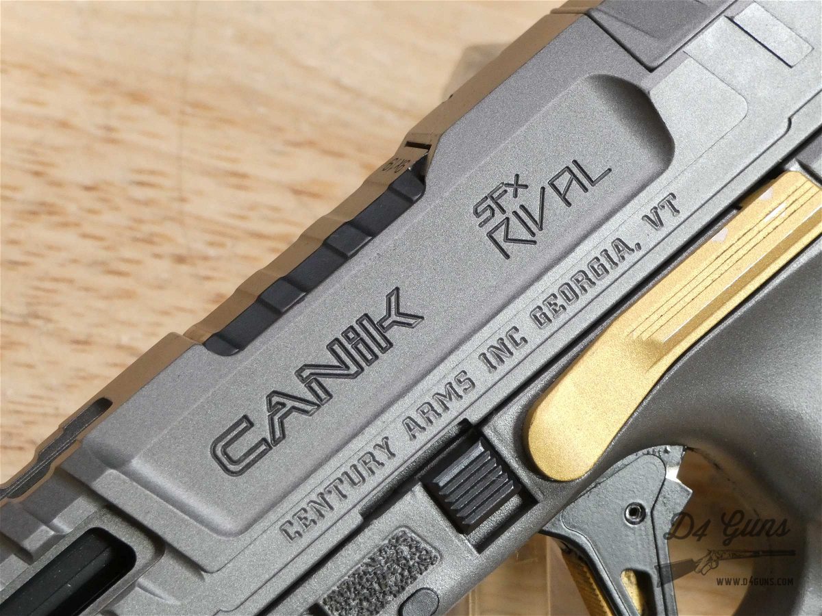 Canik SFx Rival - 9mm - w/ 2 Mags + Case & Holster - Optics Ready - LOOK! -img-20