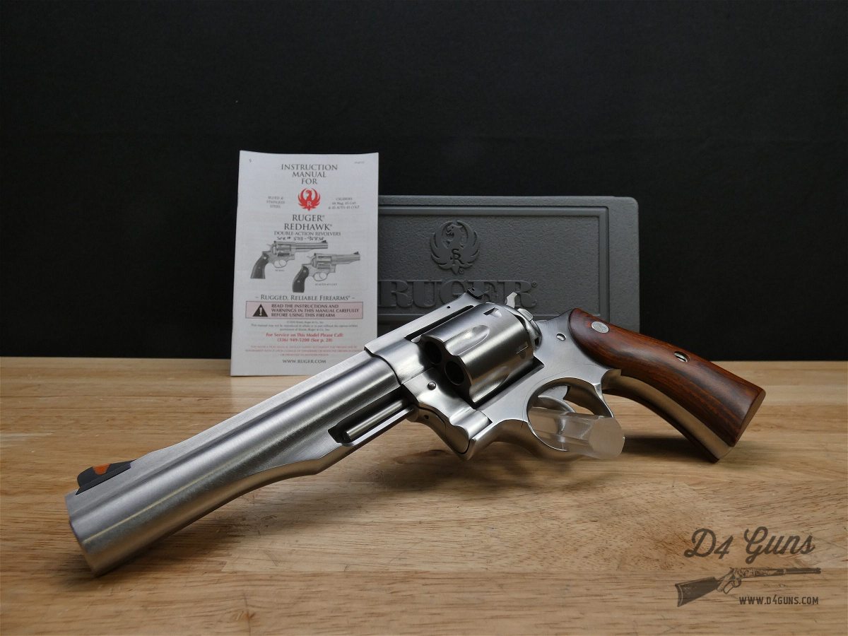 Ruger Redhawk - .44 Mag - 2017 - 6-Shot Double Action - Stainless - 05004-img-1
