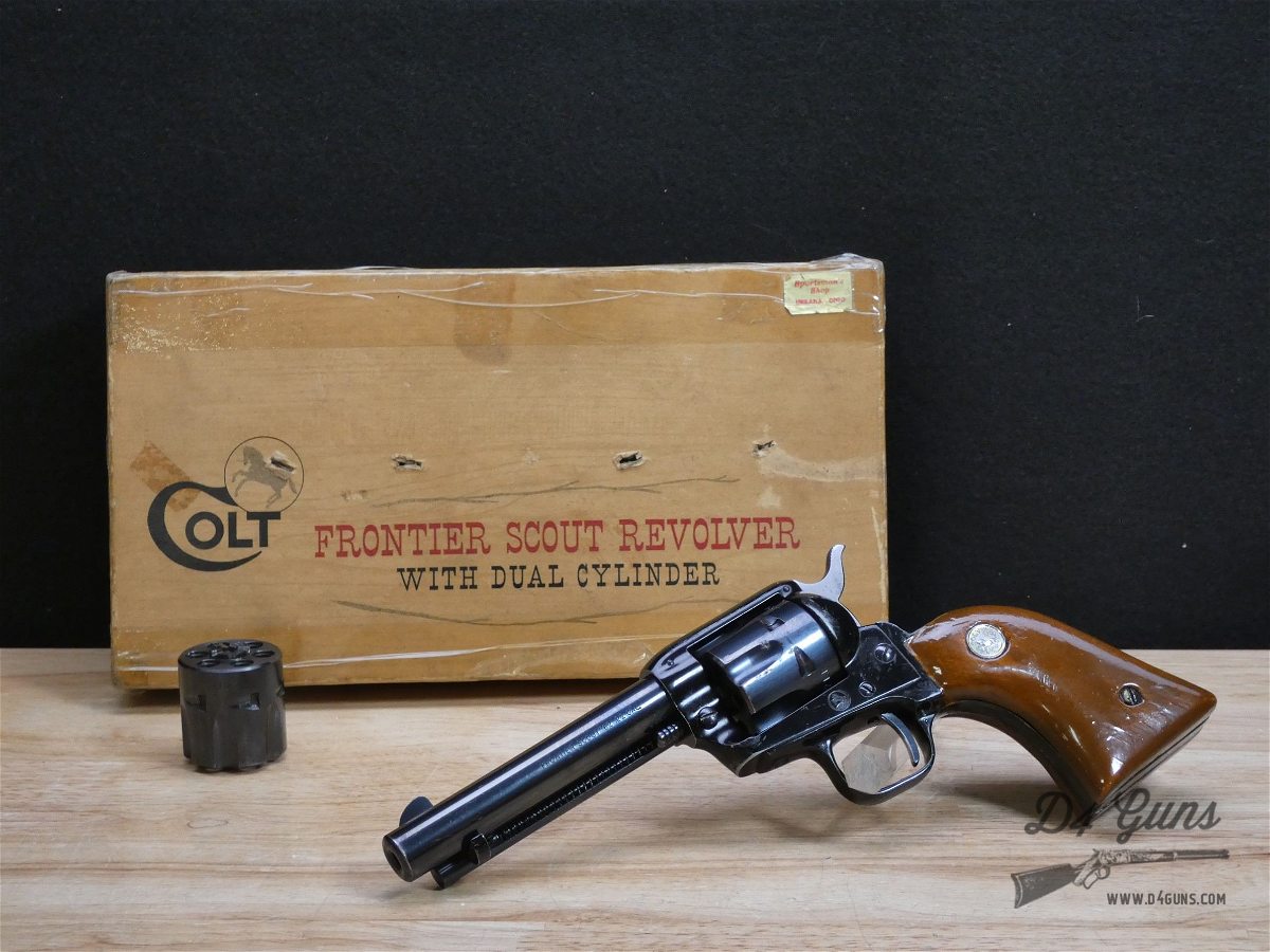 Colt Frontier Scout 62' - .22 LR/Magnum - Single Action Army - 1965 - 2 CYL-img-1