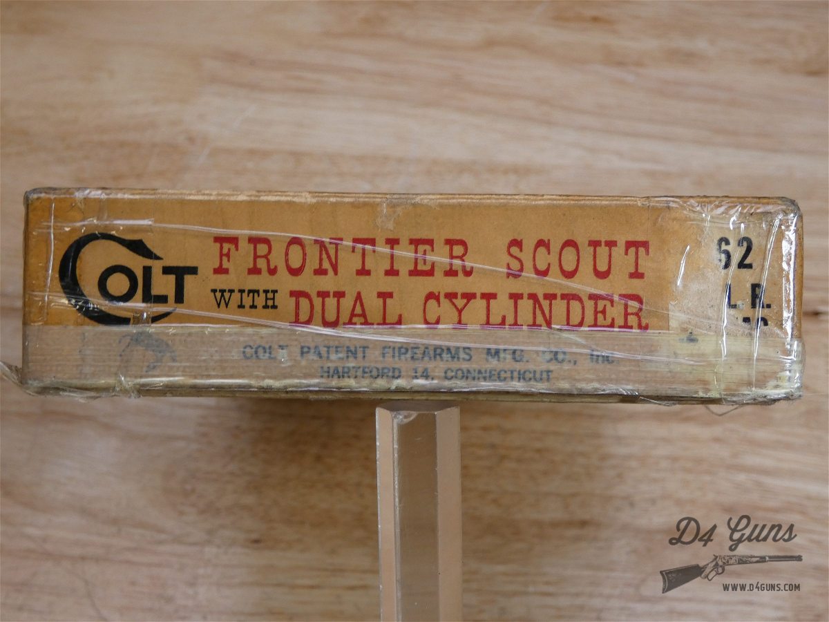 Colt Frontier Scout 62' - .22 LR/Magnum - Single Action Army - 1965 - 2 CYL-img-35