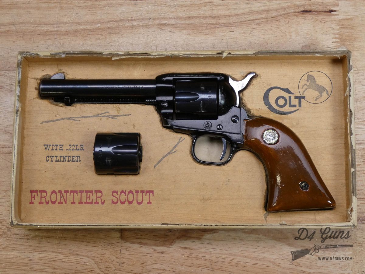 Colt Frontier Scout 62' - .22 LR/Magnum - Single Action Army - 1965 - 2 CYL-img-36