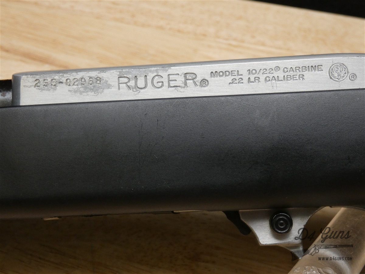 Ruger 10/22 - .22 LR - 10-22 - MFG 2003 - 22 Plinker - Stainless - Carbine-img-8