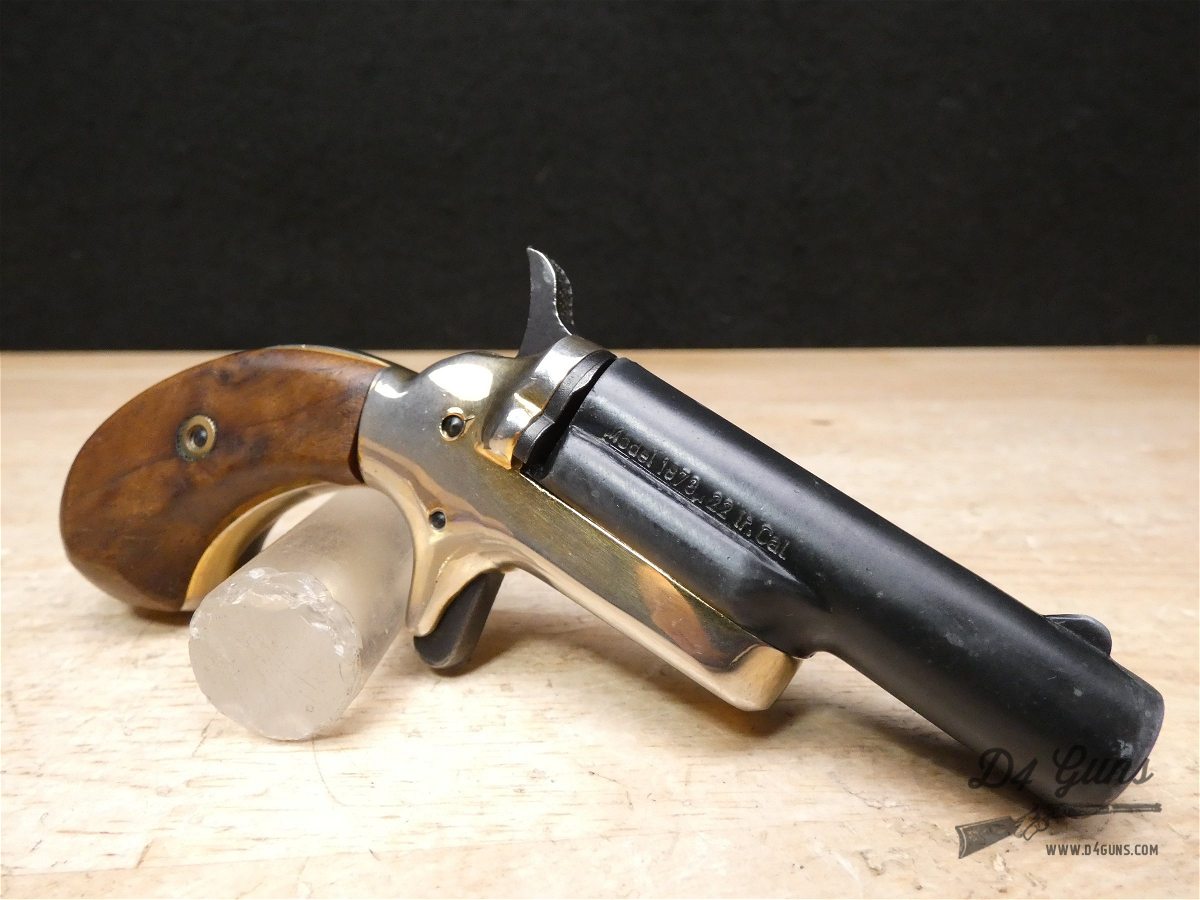 Eusta 1873 Single Shot Derringer - .22 LR - MFG 1968 - Made in Germany-img-4