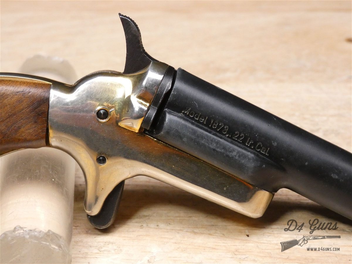 Eusta 1873 Single Shot Derringer - .22 LR - MFG 1968 - Made in Germany-img-6