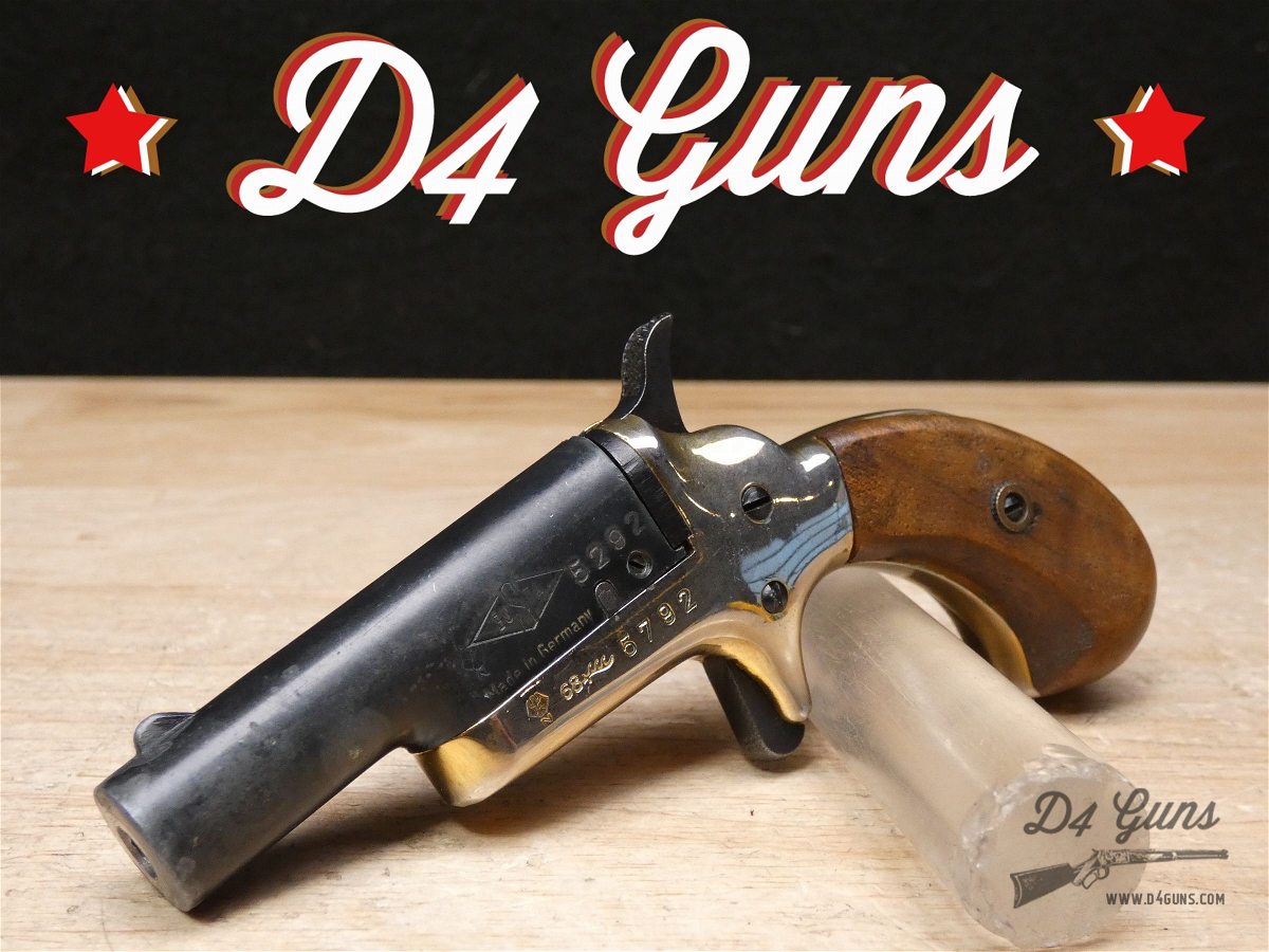 Eusta 1873 Single Shot Derringer - .22 LR - MFG 1968 - Made in Germany-img-0