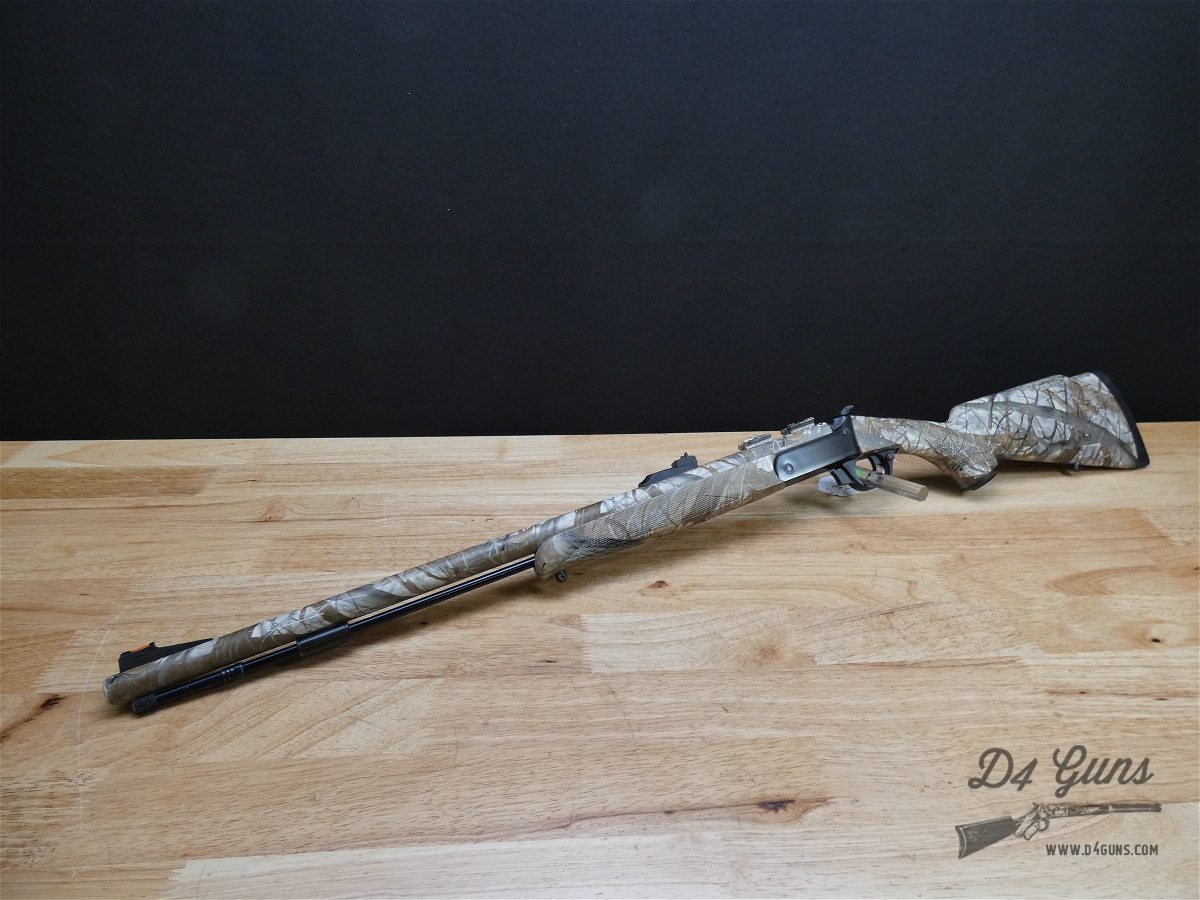 Traditions Pursuit LT Accelerator - .50 Cal - 209 -  Realtree Camo - Look!-img-1