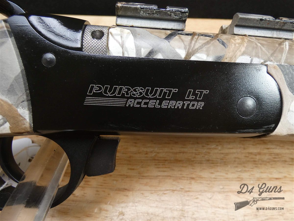 Traditions Pursuit LT Accelerator - .50 Cal - 209 -  Realtree Camo - Look!-img-33