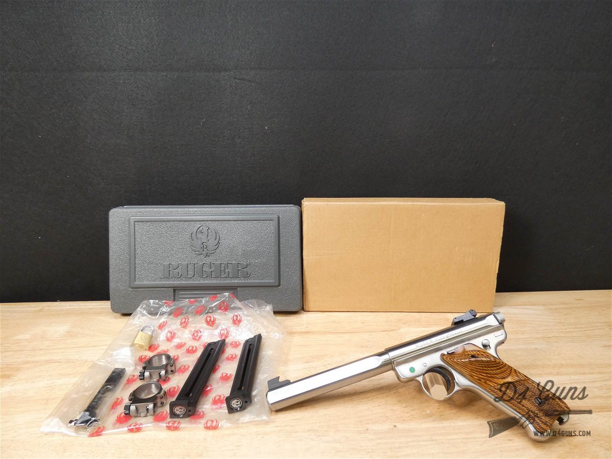 Ruger Mark II Competition Target - .22 LR - Stainless MKII - 1994 -Like New-img-1
