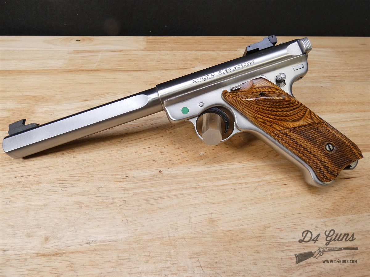 Ruger Mark II Competition Target - .22 LR - Stainless MKII - 1994 -Like New-img-2