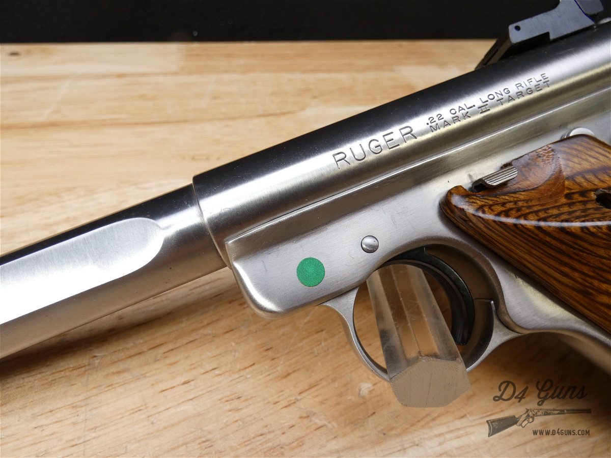 Ruger Mark II Competition Target - .22 LR - Stainless MKII - 1994 -Like New-img-4