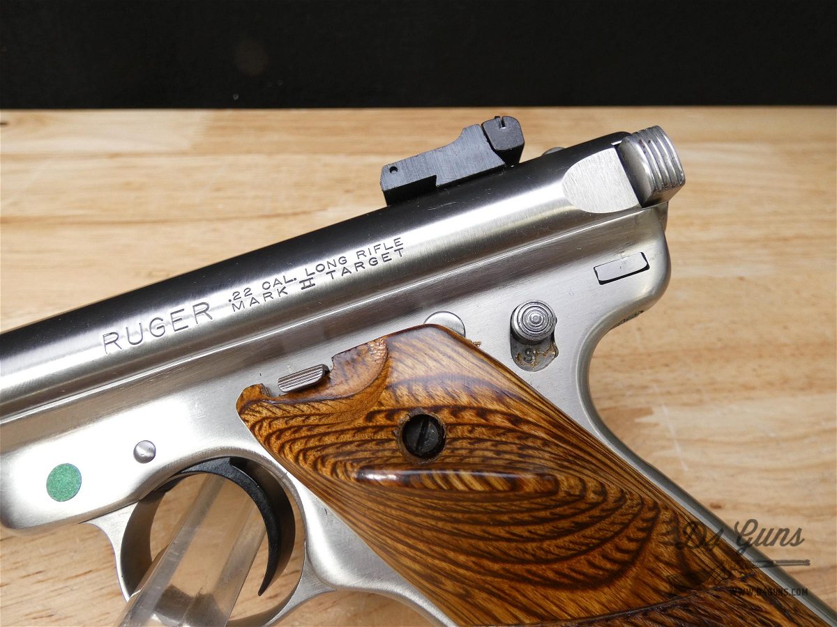 Ruger Mark II Competition Target - .22 LR - Stainless MKII - 1994 -Like New-img-5