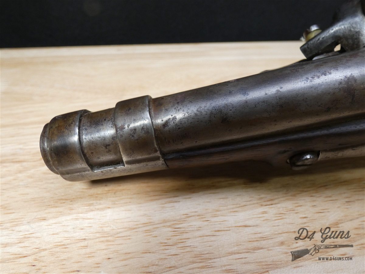 French Maubeuge Flintlock Pistol - Early 19th - Napoleonic Wars - .62 Cal-img-5