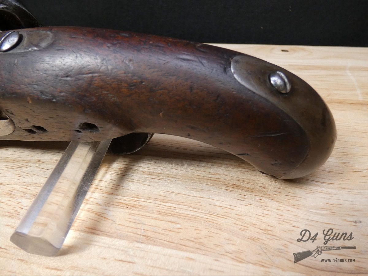 French Maubeuge Flintlock Pistol - Early 19th - Napoleonic Wars - .62 Cal-img-7