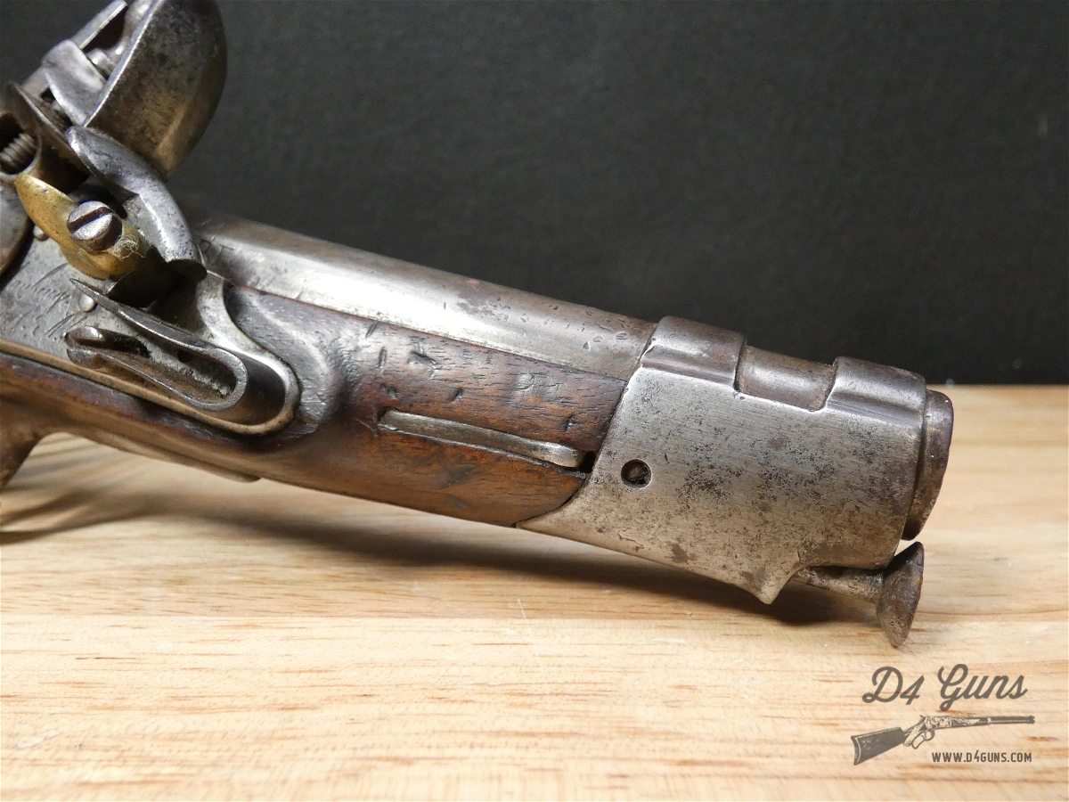 French Maubeuge Flintlock Pistol - Early 19th - Napoleonic Wars - .62 Cal-img-13