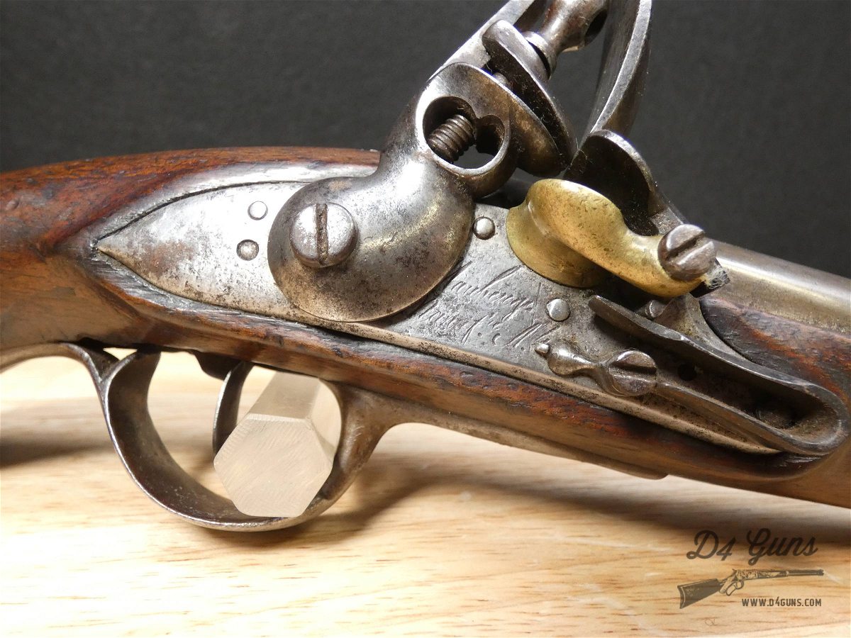 French Maubeuge Flintlock Pistol - Early 19th - Napoleonic Wars - .62 Cal-img-14