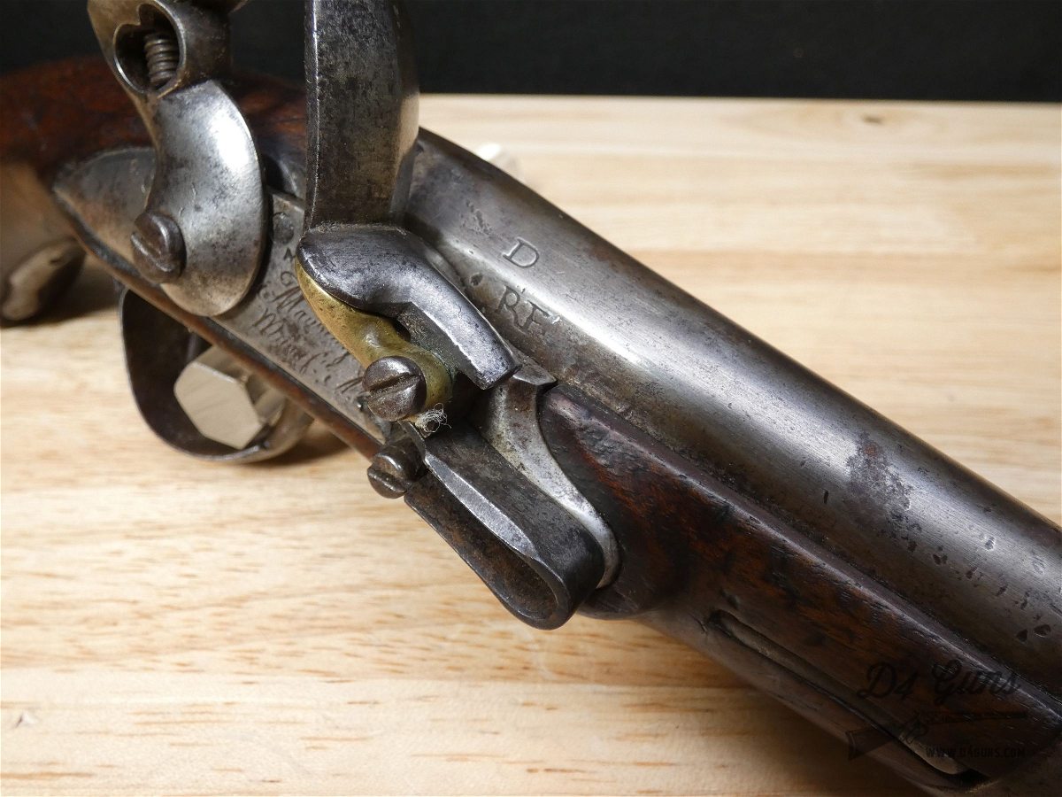 French Maubeuge Flintlock Pistol - Early 19th - Napoleonic Wars - .62 Cal-img-17