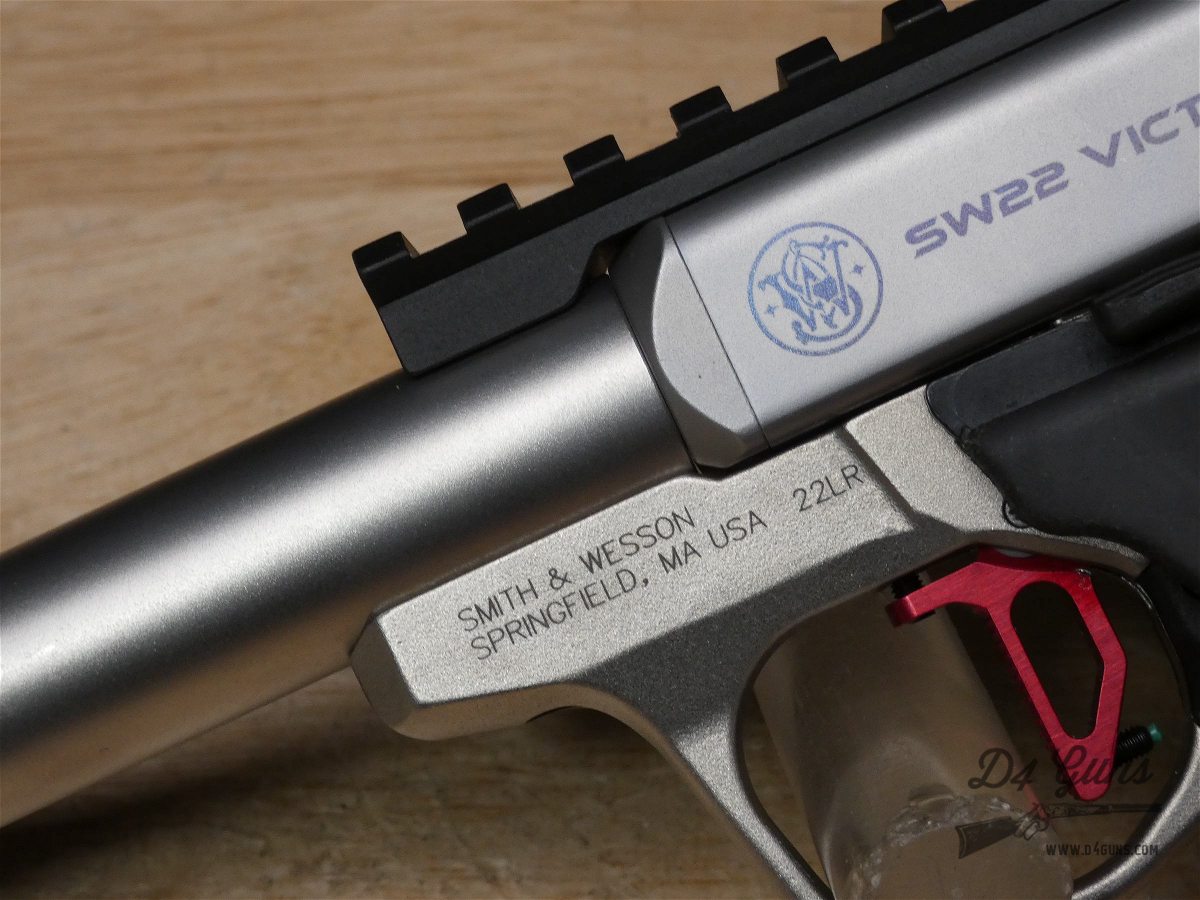 Smith & Wesson SW22 Victory - .22 LR - S&W - 4 Mags & Tandemkross Upgrades-img-3