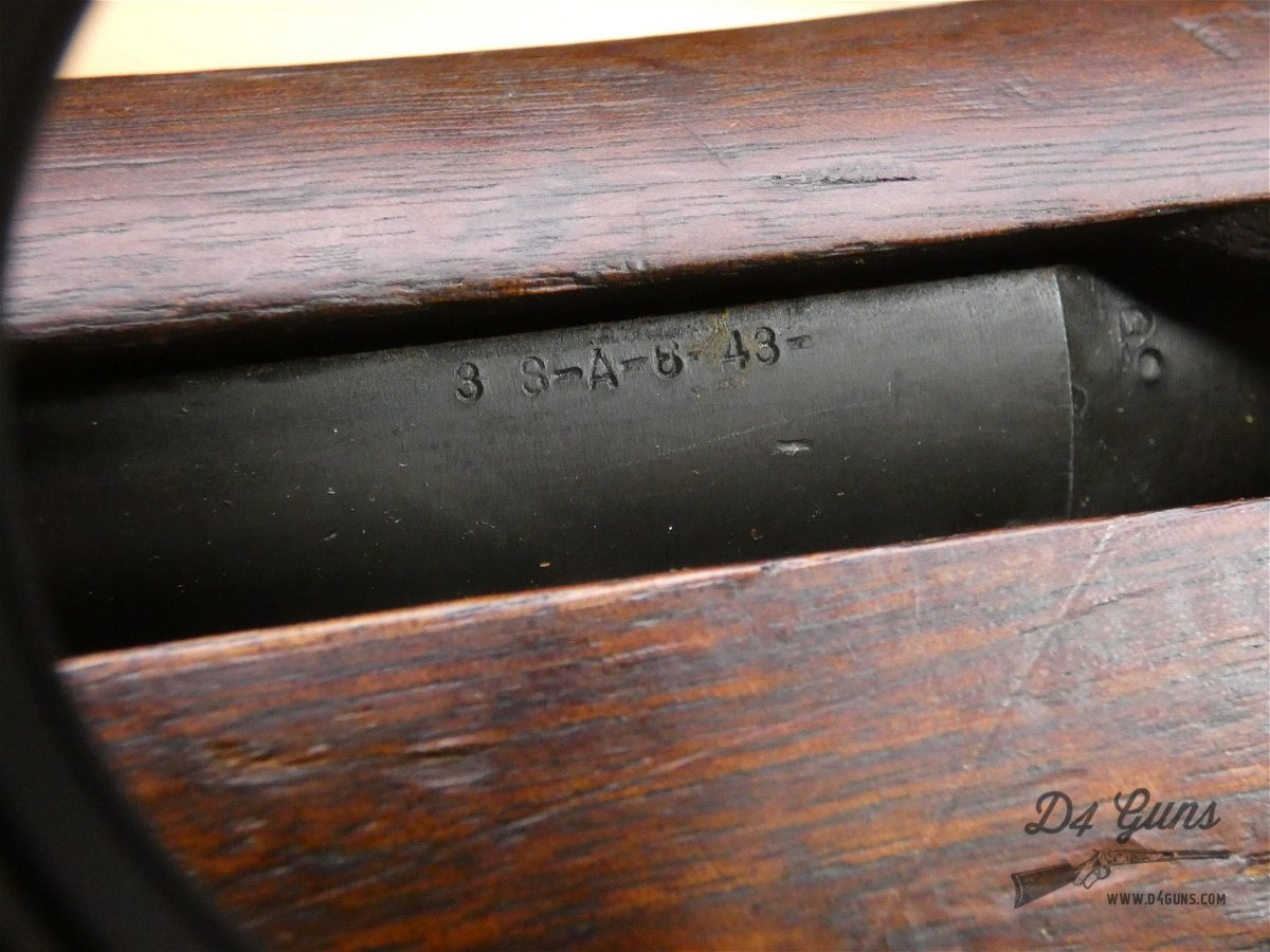 Springfield M1 Garand w/ EXTRAS - .30-06 SPRG - Mfg 1943 - WWII Champion!-img-48