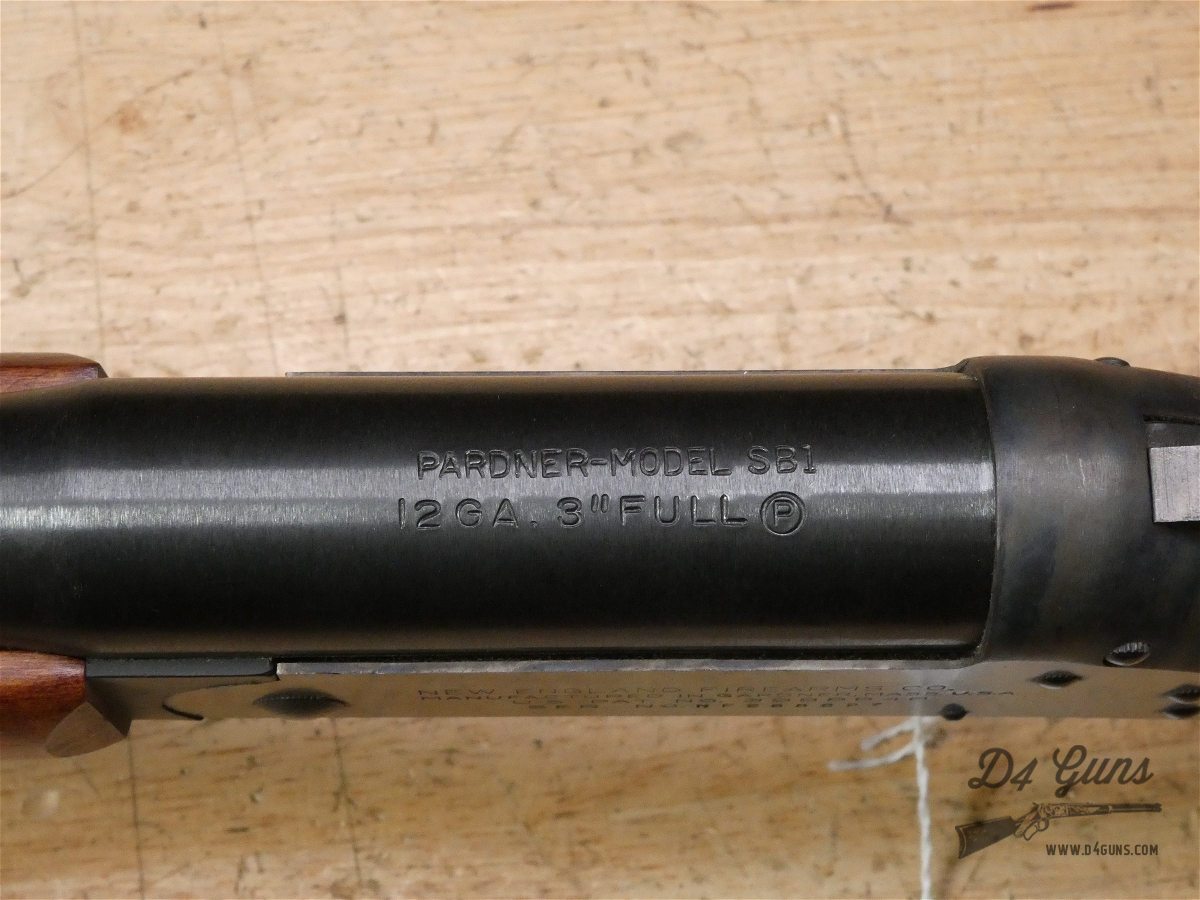 New England Firearms Pardner Model SB1 - 12ga - 3in FULL - NEF Single Shot-img-38