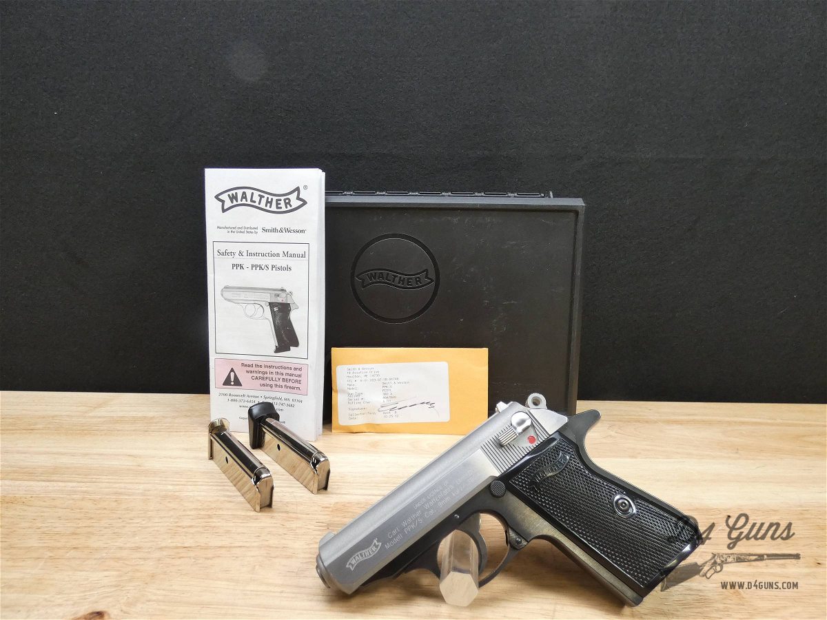 Walther PPK/S - .380 ACP - PPKs - PPK - Smith & Wesson Import - 007-img-1
