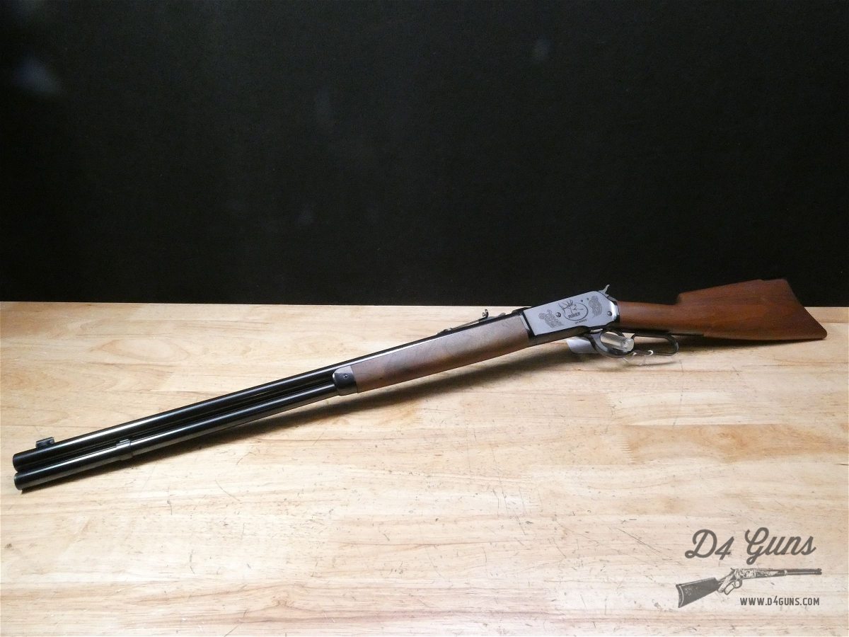 RMEF Winchester 1886 Short Rifle - .45-70 Govt - Rocky Mountain Elk Found.-img-1