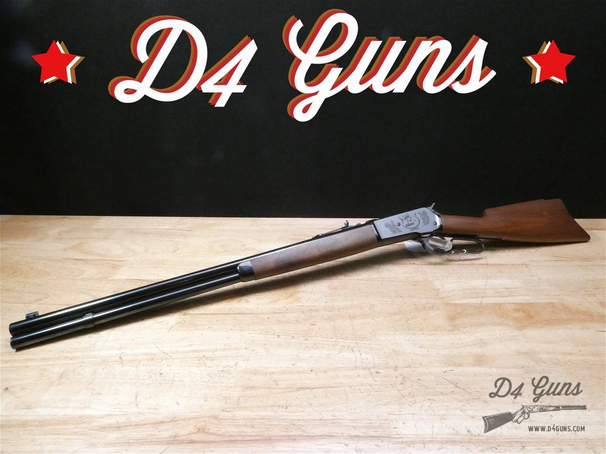 RMEF Winchester 1886 Short Rifle - .45-70 Govt - Rocky Mountain Elk Found.-img-0