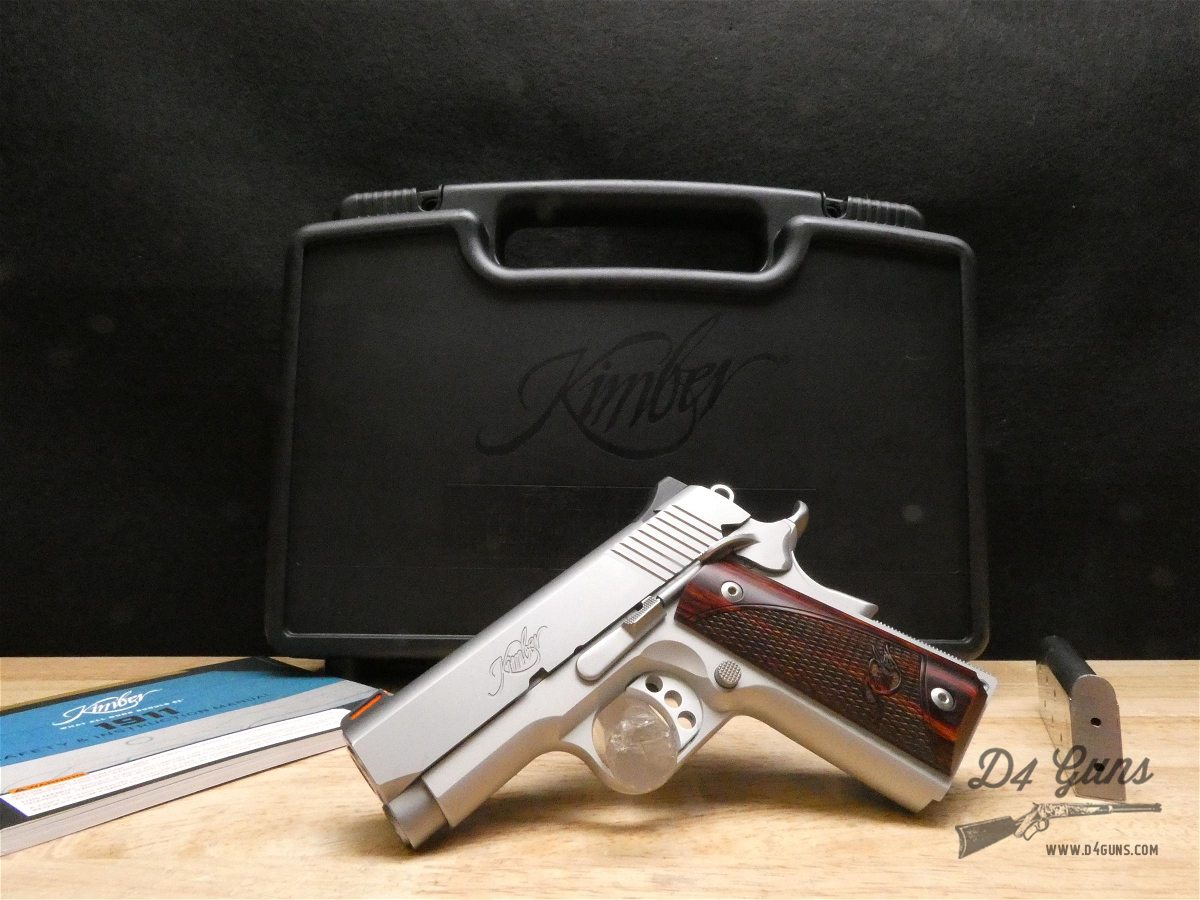 Kimber Stainless Ultra Carry II  - .45 ACP - CCW - Rosewood - Match - 1911-img-1