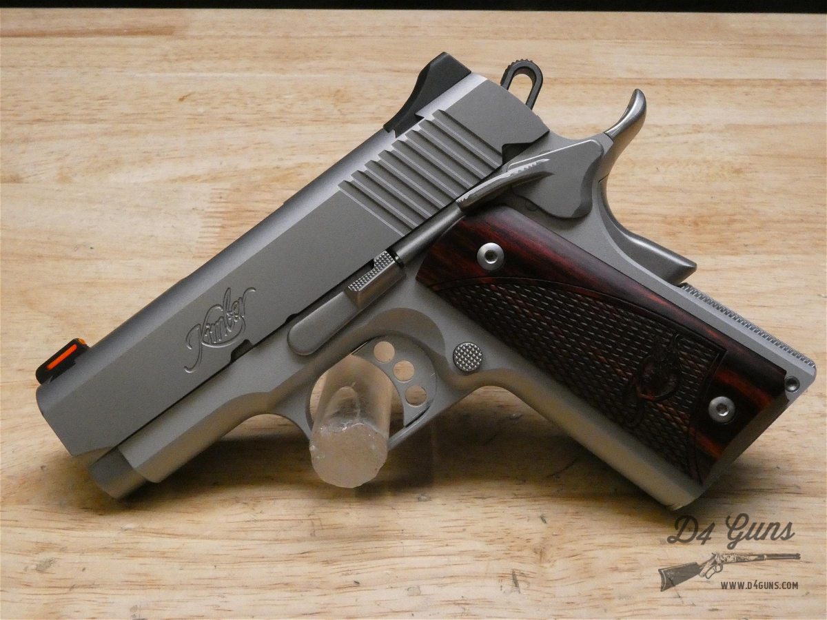 Kimber Stainless Ultra Carry II  - .45 ACP - CCW - Rosewood - Match - 1911-img-2