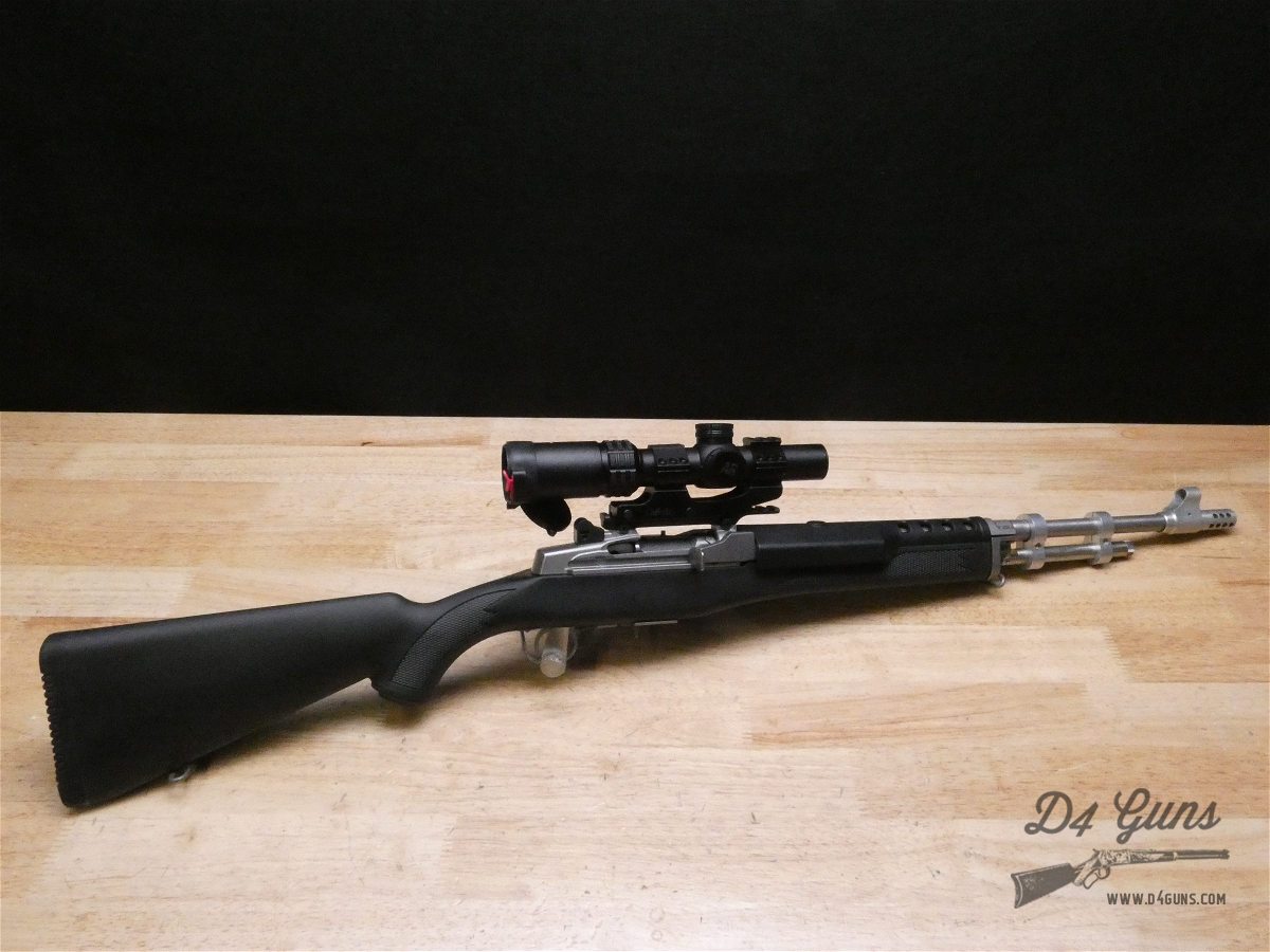 Ruger Mini-14 Ranch Rifle Stainless - 5.56 NATO - 2019 - w/ Cabela's Scope-img-11