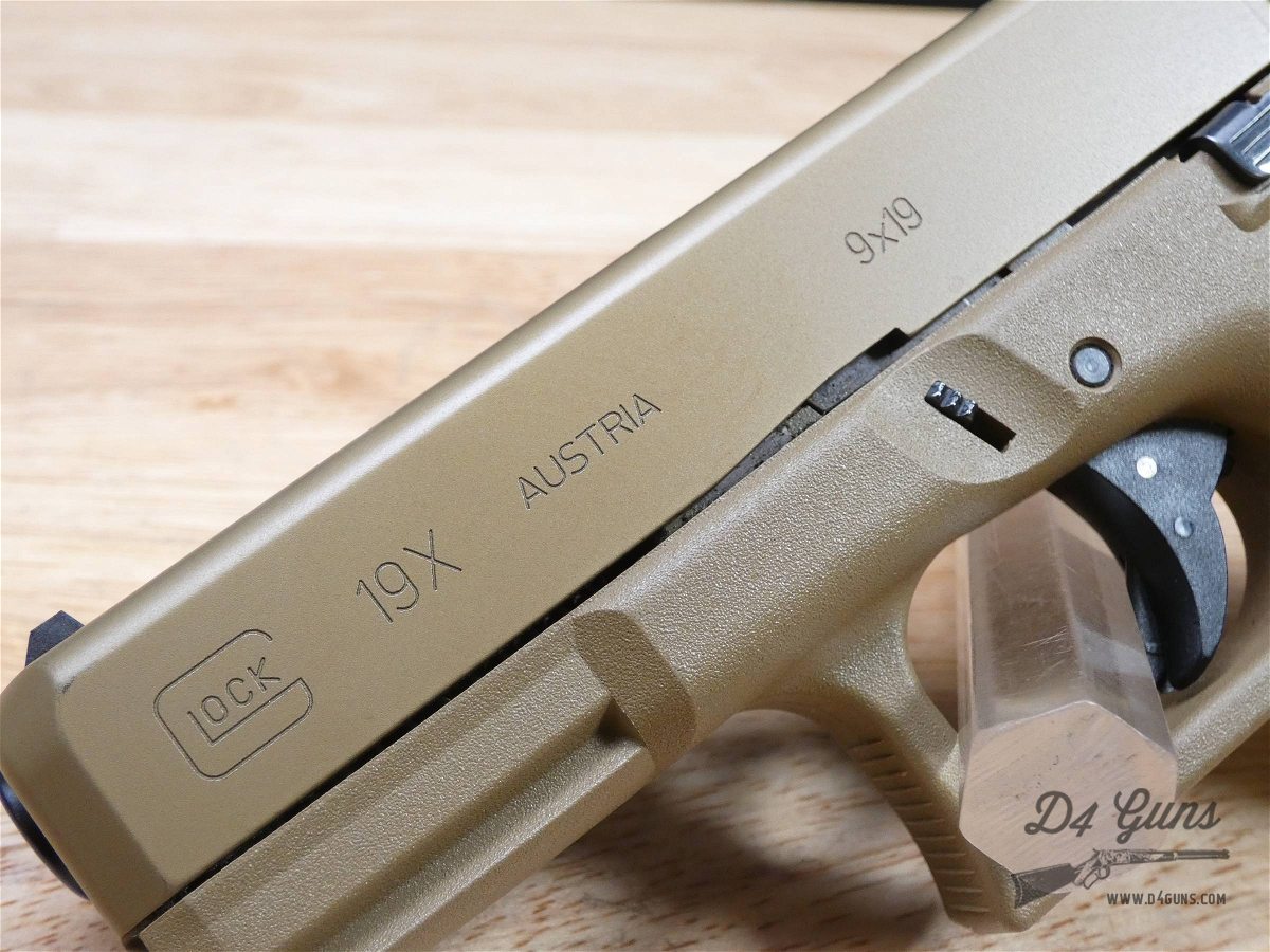 Glock 19X - 9mm - Austria - CCW - Coyote - w/ OG Case + More-img-25