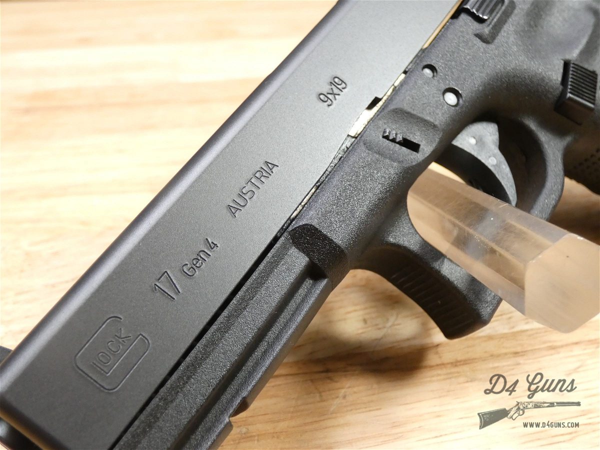 Glock 17 Gen4 - 9mm - G17 - w/ Case + More - Popular Carry Pistol-img-25