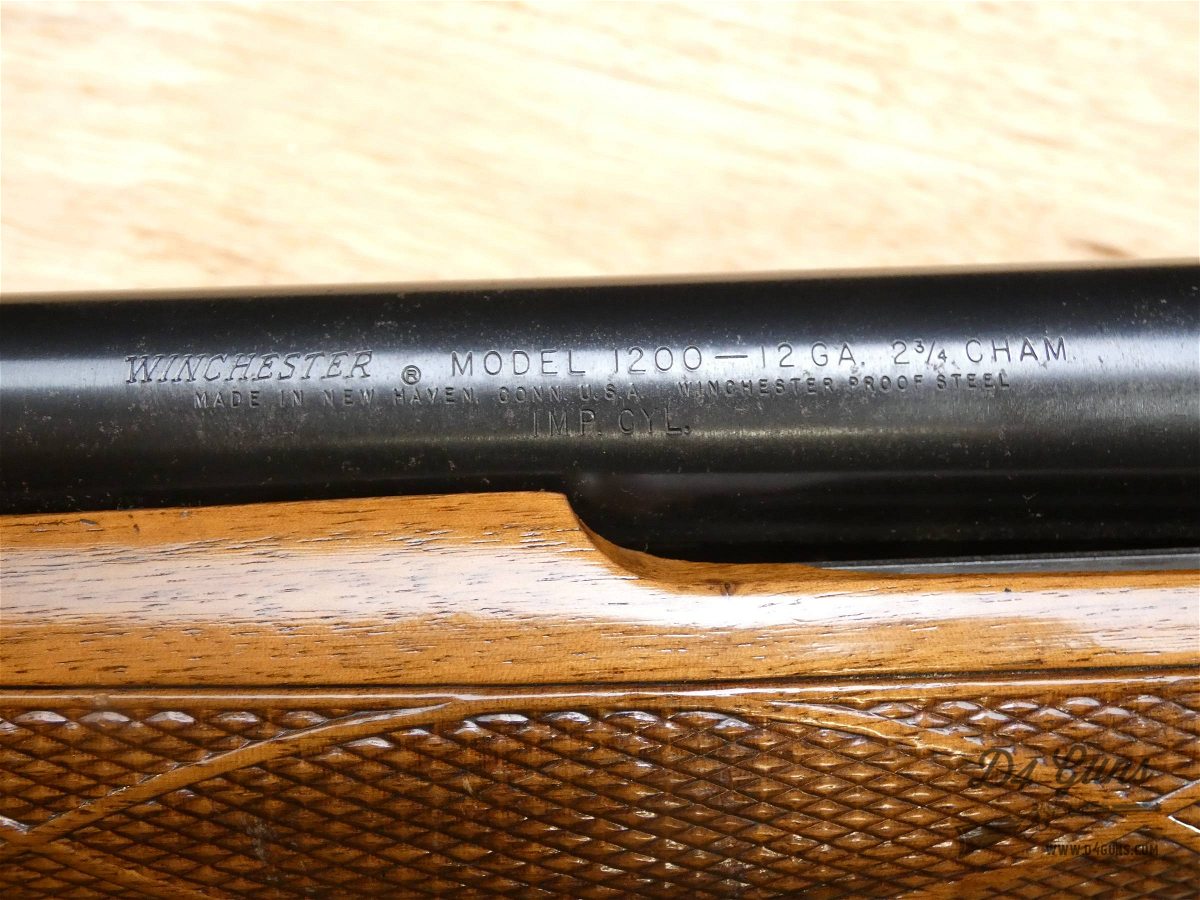 Winchester Model 1200 - 12ga - 2 3/4 - Imp Cyl - Pump Action Shotgun -img-40